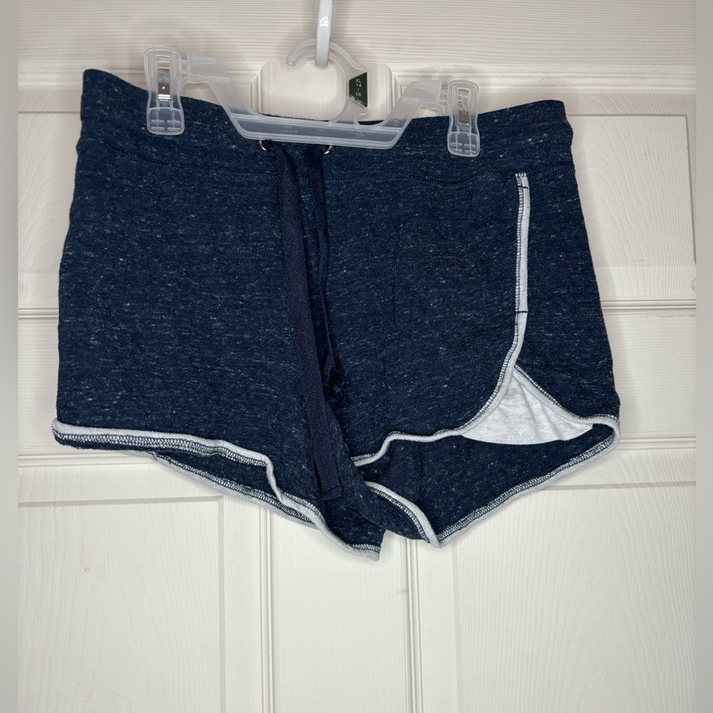 Blue athletic shorts